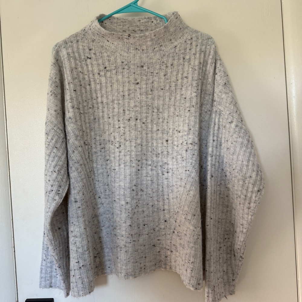 Mock neck sweater